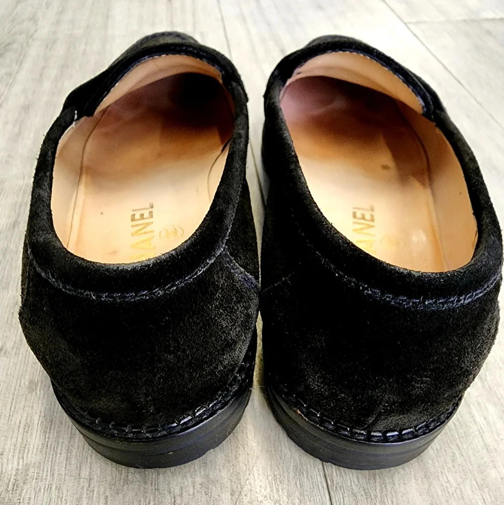 Chanel suede loafers - Picture 5 of 6